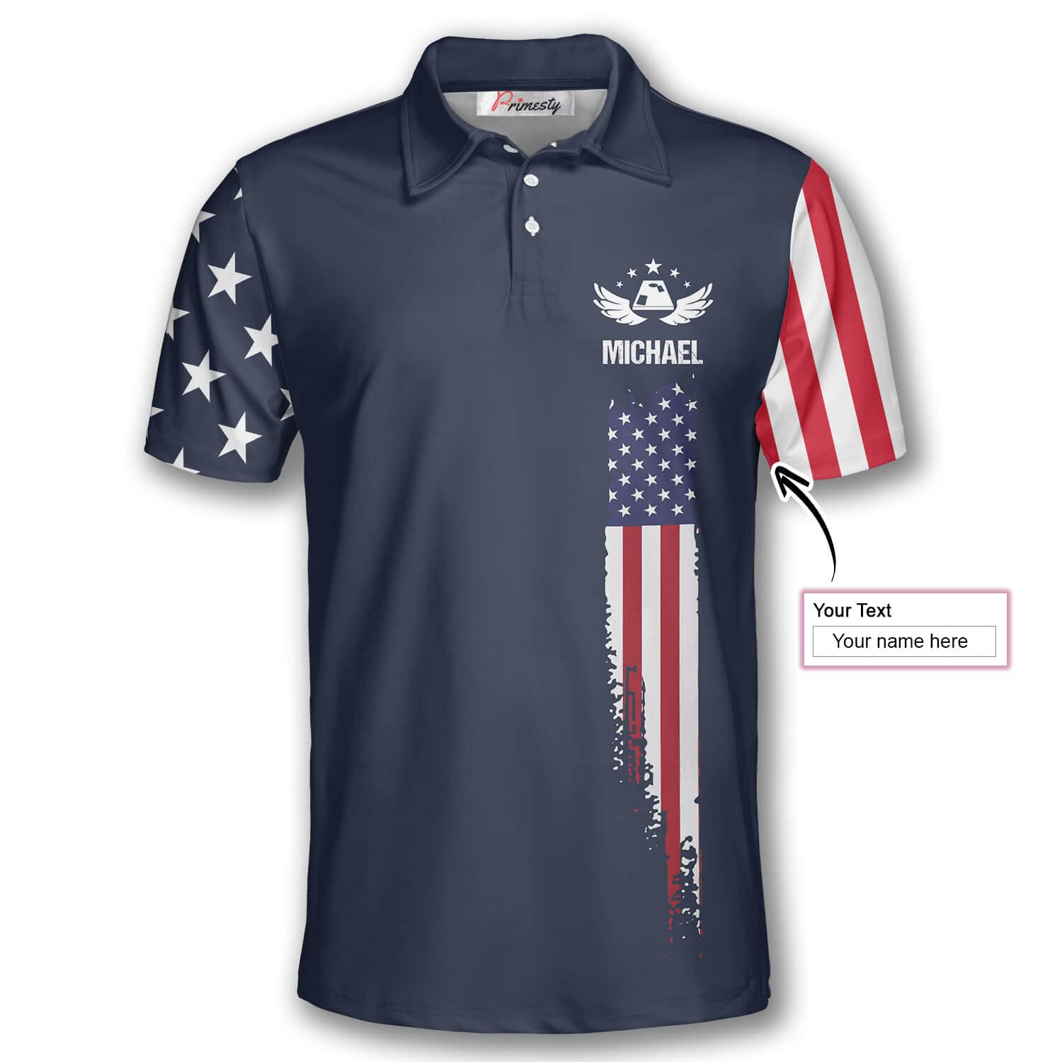 PRIMESTY Personalized Cornhole Shirts for Men, Custom Cornhole Jersey Shirts, Cornhole Polo Shirts Quick Dry, Size S-5XL