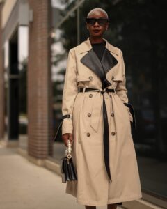 the drop women's hummus trench coat by @signedblake, xl