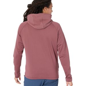 adidas Men's Fleece Anorak, Quiet Crimson, X-Large