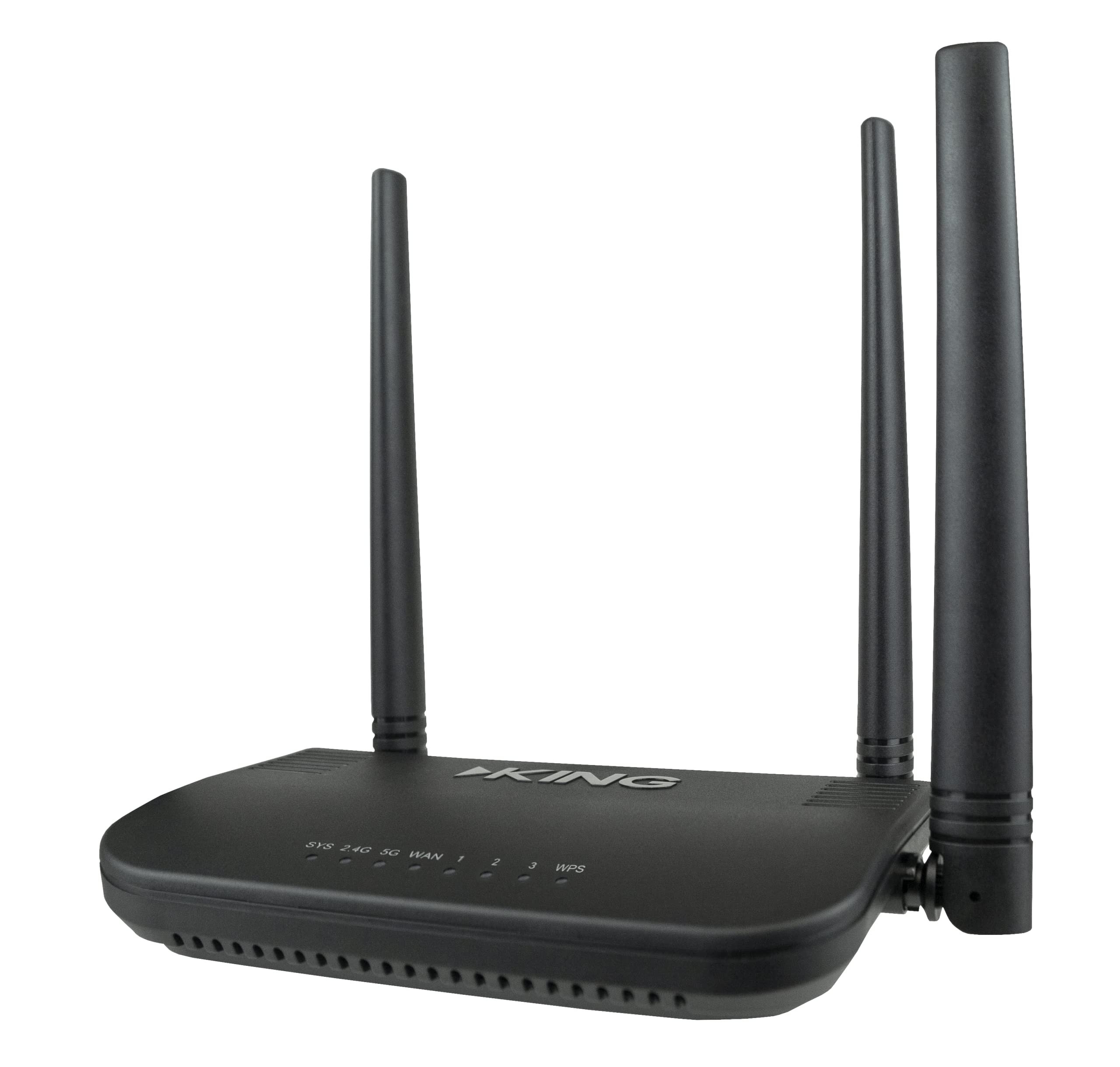 KING KS1000 Swift Range Extender and WiFiMax Router, Black