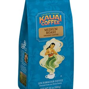 Kauai Coffee Koloa Estate Medium Roast - Ground Coffee, 24 oz Package