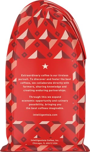 Intelligentsia Coffee, Light Roast Ground Coffee - House 12 Ounce Bag with Flavor Notes of Milk Chocolate, Citrus, and Apple