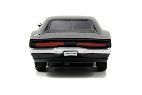 Jada Toys - Fast and Furious 7.5 Inch Remote Control 1970 Dodge Charger , Black