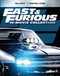 fast & furious 10-movie collection - blu-ray + digital