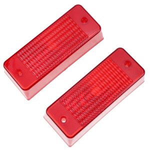 Solarhome 2 PCS Rear Tail Light Lens 6672276 for Bobcat Skid Steer Loader 553 751 753 763 773 863 864 873 883 963 A220 A300 S100 S130 S150 T110 T140 T180 T190 T200 T250