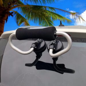 Kayak Roller Loader，Power Assist System for Kayak Placement on The roof，Heavy-Duty Suction Cups，Push up The Kayak on The car roof