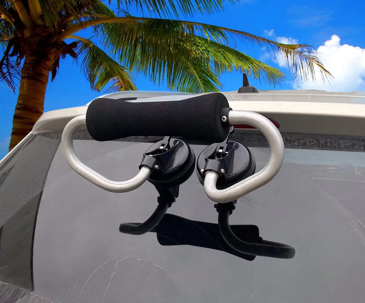 Kayak Roller Loader，Power Assist System for Kayak Placement on The roof，Heavy-Duty Suction Cups，Push up The Kayak on The car roof