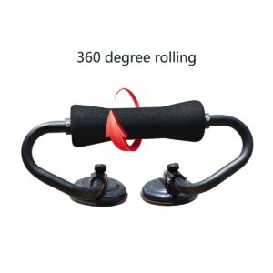 JOIERW Kayak Roller Loader, Kayak Load Assist Roller Mount with Suction Cup for Car SUV - Black