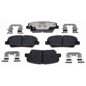 Raybestos Premium Raybestos Element3 EHT™ Replacement Rear Brake Pad Set for Select Hyundai Entourage/Equus/Genesis/Santa Fe and Kia Borrego/K900/Sedona Model Years (EHT1284H)