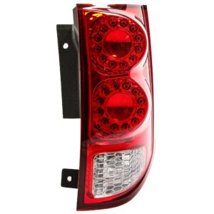 HECASA Right Tail Light Compatible with 2011-2020 Dodge Grand Caravan & Ram C/V Replacement for 5182534AE CH2801199 Rear Brake Lamp Taillight Tail Lamp Passenger Side