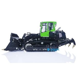 LESU 1/14 Hydraulic RC Crawler Loaders Metal for 636 Remote Control Construction Vehicles 4CH Reversing Valve Openable Bucket Rear Hook Hobby Grade Model