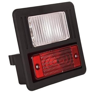 BlueSkyz Fits Skid Steer Tail Light Lamp Assembly Loader Rear Door Light A0216A0050,Direct Replacement, Easy Installation