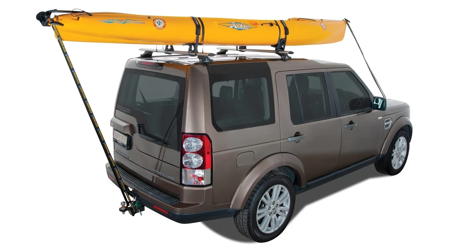 Rhino Rack Paddle Board and Kayak Carrier Rear Loading Nautic Series (571)