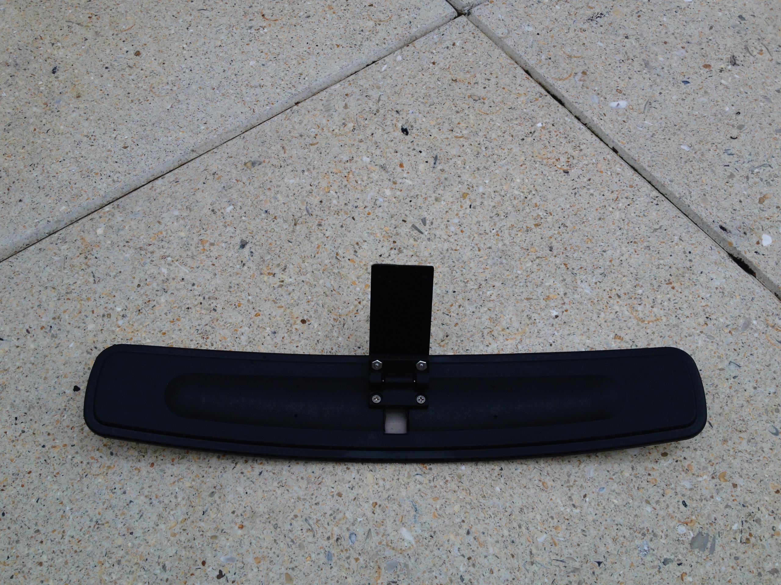 16.5" Extra Wide Panoramic Rear View Mirror for Forklifts; Universal Fit