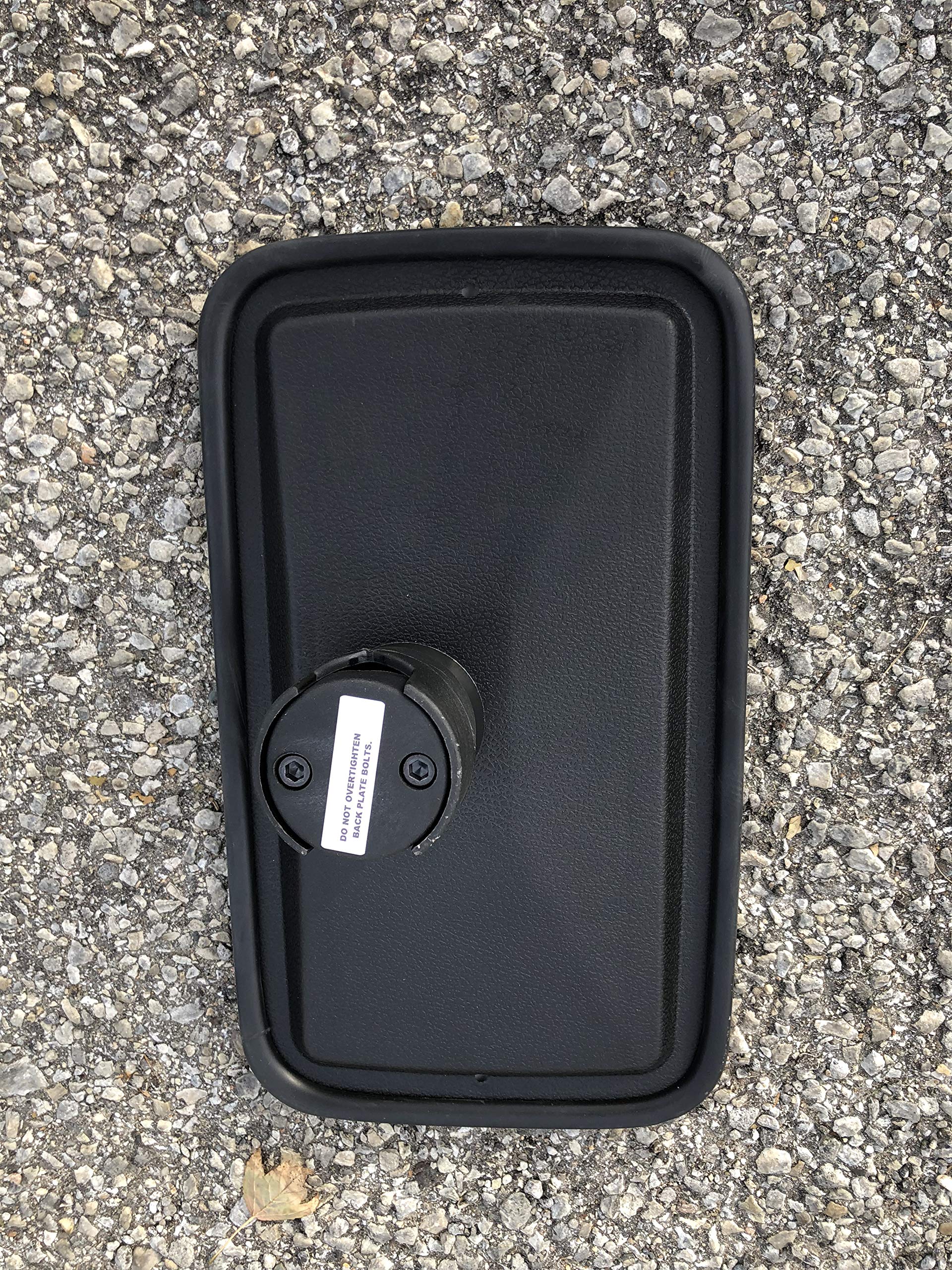 Maverick Advantage Replacement 7" x 12" heavy equipment mirror for front end loader, excavator, dozer lines such as Cat. John Deere, Ford, Case, JCB, Volvo, Titan, Link Belt, Doosan.