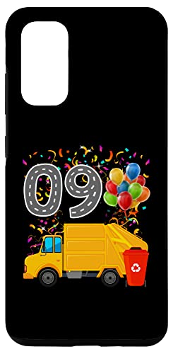 Galaxy S20 Happy O9 Birthday Rear Loader Garbage Truck Case