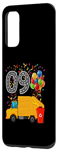 Galaxy S20 Happy O9 Birthday Rear Loader Garbage Truck Case