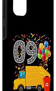 Galaxy S20 Happy O9 Birthday Rear Loader Garbage Truck Case