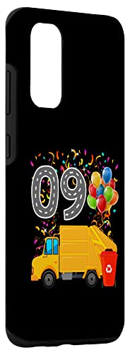 Galaxy S20 Happy O9 Birthday Rear Loader Garbage Truck Case