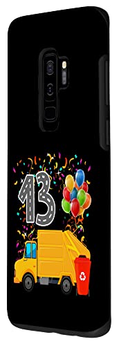 Galaxy S9+ Happy 13 Birthday Rear Loader Garbage Truck Case