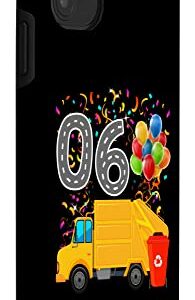 iPhone 11 Happy O6 Birthday Rear Loader Garbage Truck Case