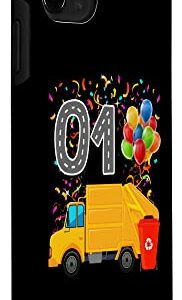 iPhone 11 Pro Happy O1 Birthday Rear Loader Garbage Truck Case