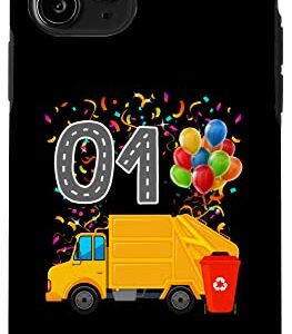 iPhone 11 Pro Happy O1 Birthday Rear Loader Garbage Truck Case