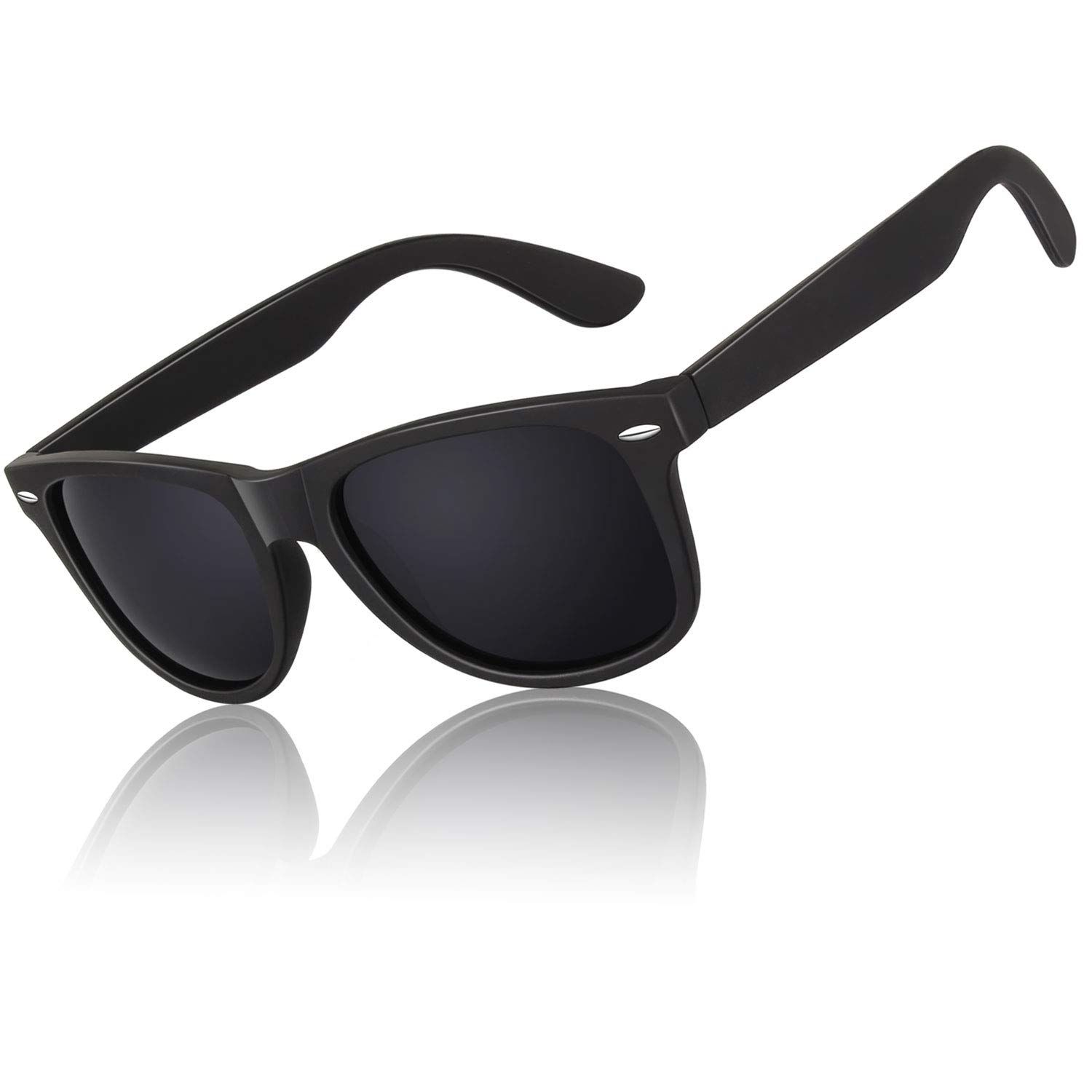 LINVO Polarized Sunglasses for Men Driving Sun glasses Shades 80's Retro Style Square