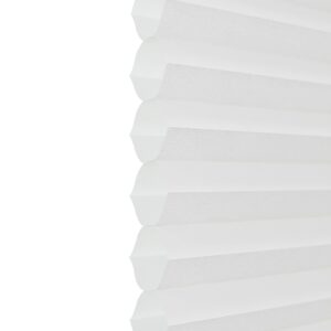 DEZ FURNISHINGS QCWT230480 Cordless Light Filtering Cellular Shade, 23"W x 48"H, White