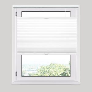 allesin top down bottom up cellular shades,blackout cellular shades noise reduction,cordless cellular shades room darkening honeycomb shades,blackout (white,32"x64") easy to install