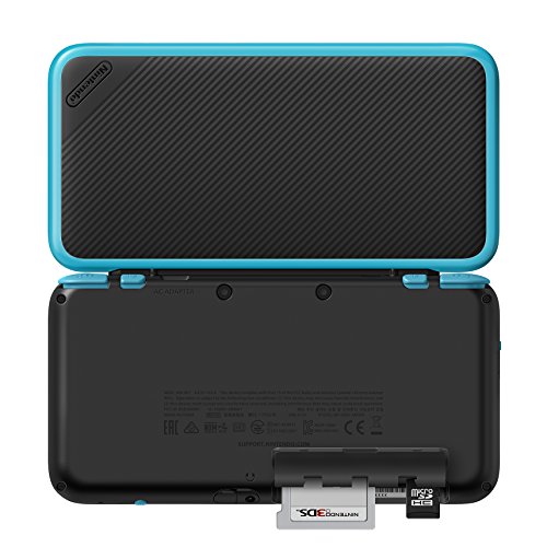 New Nintendo 2DS XL - Black + Turquoise With Mario Kart 7 Pre-installed - Nintendo 2DS