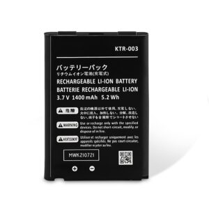 Xahpower New 3DS Battery Pack, 1400mAh Replacement Rechargeable Lithium-ion Battery KTR-003 Compatible with Nintendo New 3DS