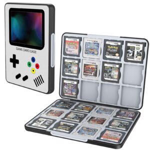 heiying card case for nintendo 3ds 3dsxl 2ds 2dsxl ds dsi,portable 3ds 2ds ds game cartridge holder storage with 24 game card slots.