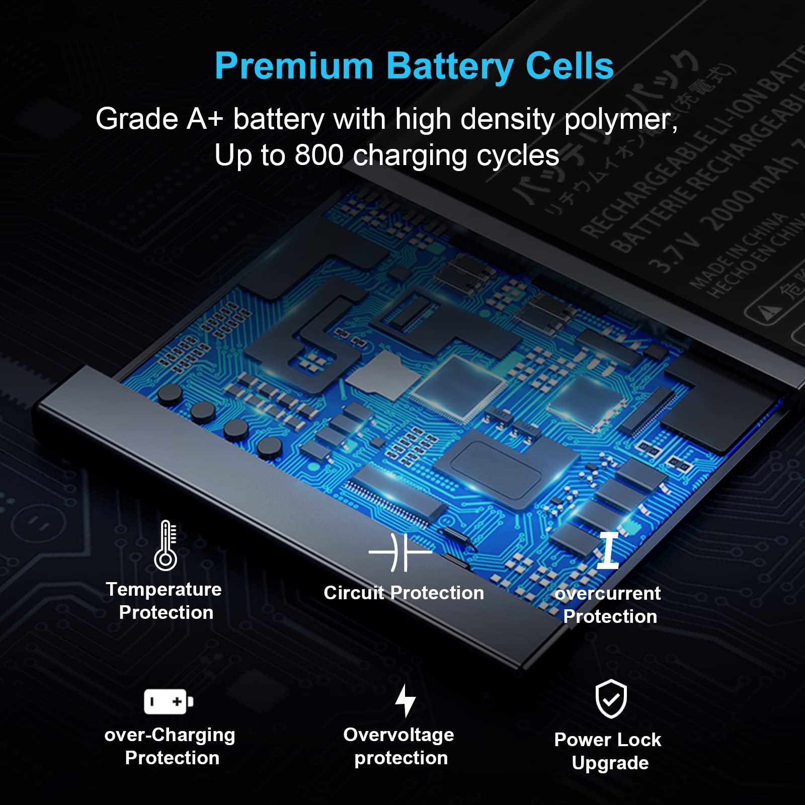 SPR-003 Battery for Nintendo 3DS XL New 3DS XL LL Game Console, 1900mAh Li-ion 0 Cycle Internal New Upgrade Replacement Battery for Nintendo Switch Game Console SPR-003 Battery with Repair Tool Kit