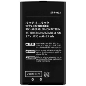 ostent 1750mah 3.7v rechargeable lithium-ion battery pack for nintendo new 3ds ll/xl console