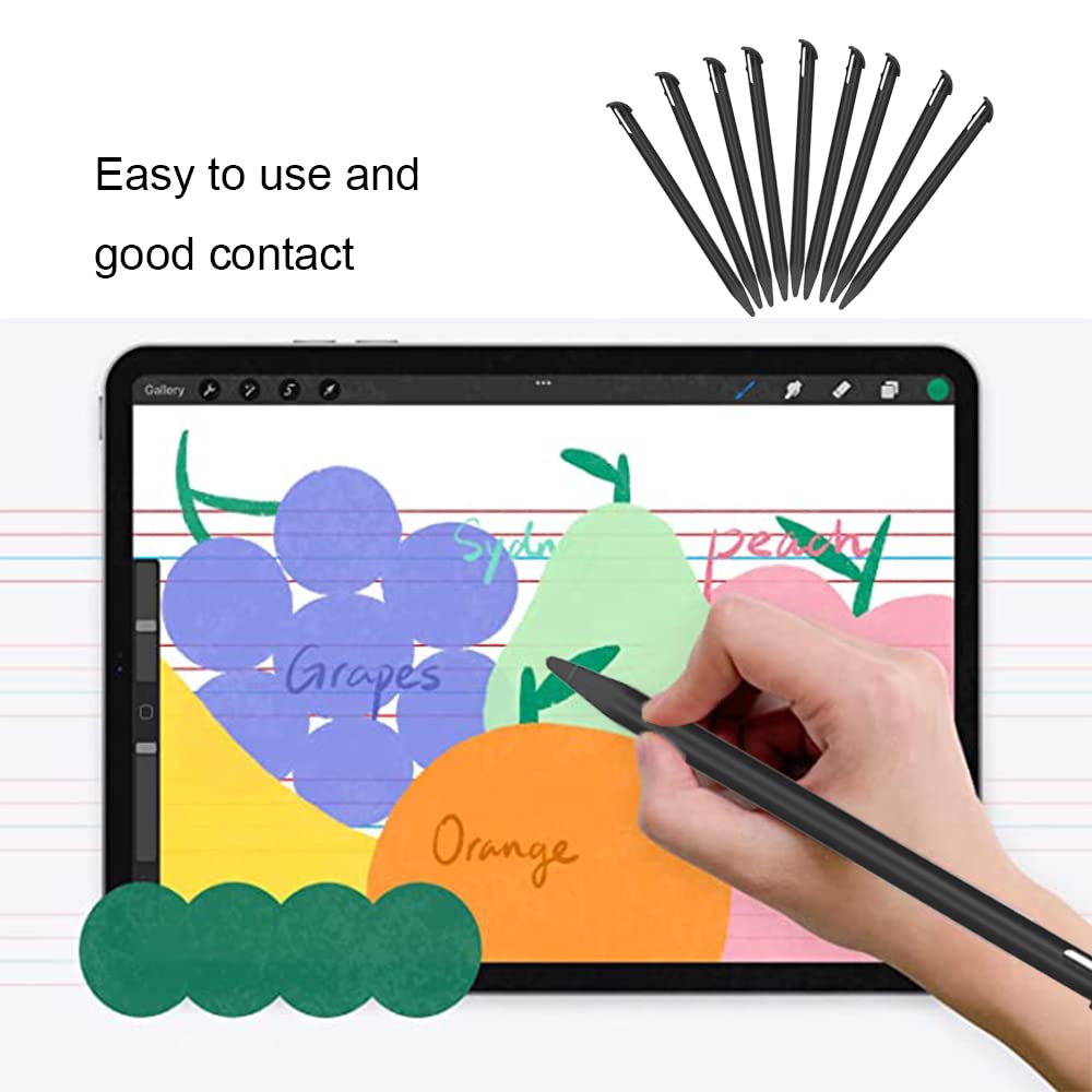 YIOLIBJF 10 Pcs Stylus Pens Slot in Touch Screen Pens High Sensitivity Replacement Stylus for Nintendo 3DS XL LL