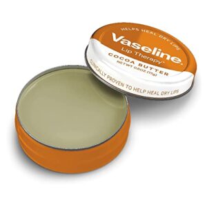 Vaseline Lip Therapy Lip Balm Tin, Cocoa Butter, 0.6 oz