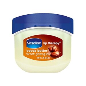 vaseline lip therapy lip balm mini, cocoa butter, 0.25 oz