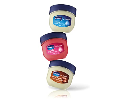 Vaseline Lip Therapy Lip Balm Mini, Cocoa Butter, 0.25 oz