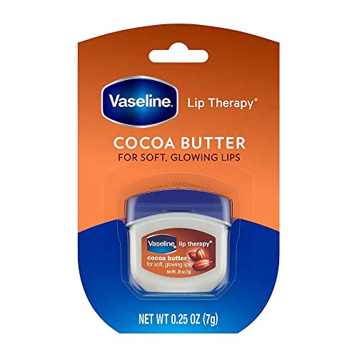 Vaseline Lip Therapy Lip Balm Mini, Cocoa Butter, 0.25 oz