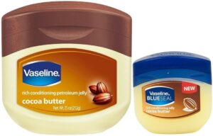 vaseline petroleum jelly, cocoa butter, 7.5 ounce [with bonus 1.7 ounce] (pack of 2)