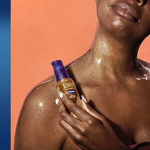 Vaseline Illuminate Me Shimmering Body Oil Created for Melanin Rich Skin, Illuminates Skin with Finishing Touch of Shimmer for Glowing Skin 3.3 oz