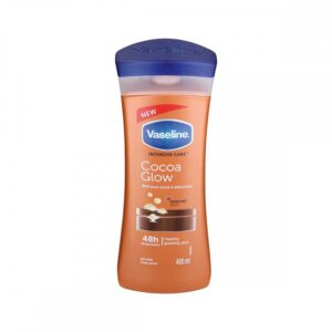 vaseline 1 intensive care cocoa glow body lotion, 400ml