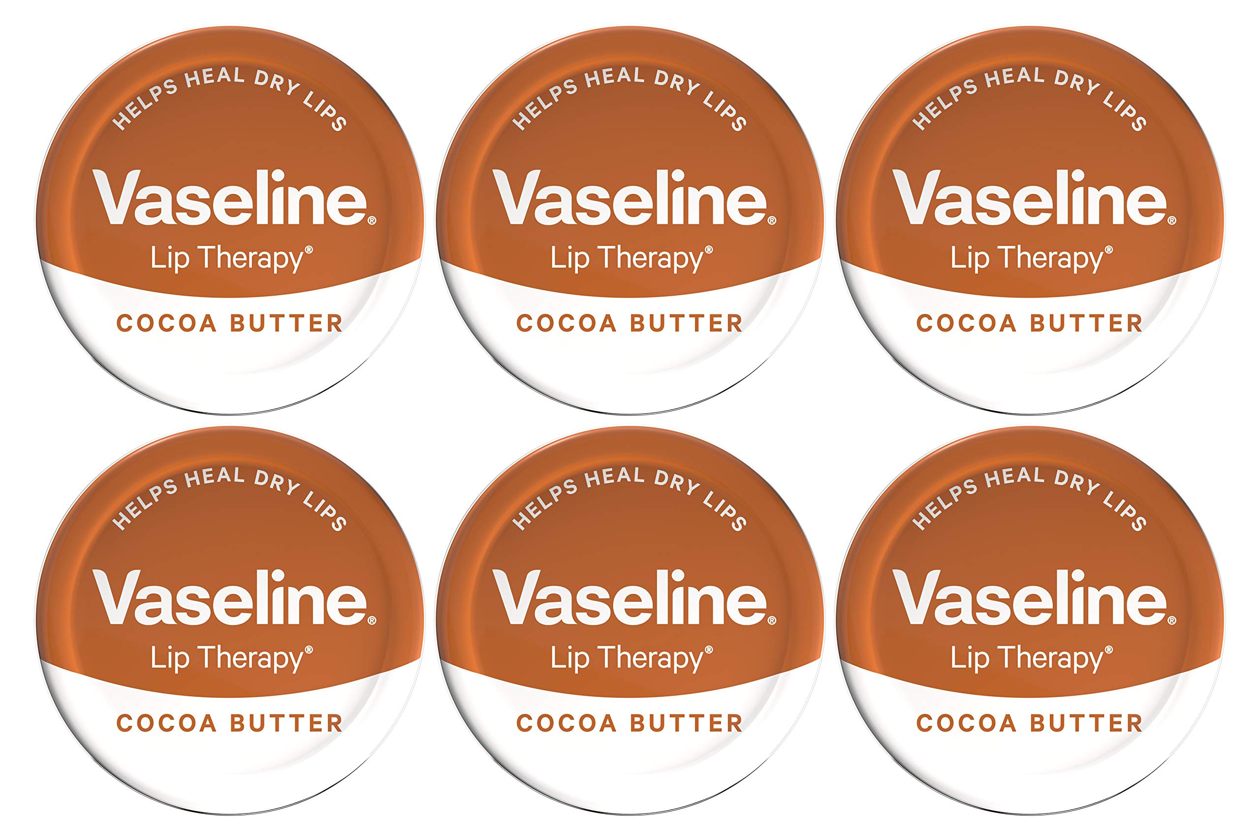 Vaseline Lip Balm 20g/0.705oz (6X20g/0.705oz, Original)