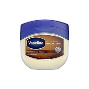 vaseline petroleum jelly, cocoa butter 7.5 oz (pack of 4)