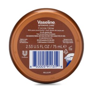 Vaseline Intensive Care Cocoa Glow Body Cream - 2.53 FL OZ