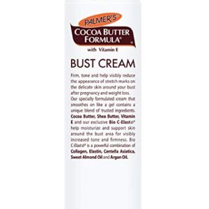 Palmer's Cocoa Butter Formula Bust Cream for Pregnancy Skin Care with Vitamin E, 4.4 oz. (Pack of 3)