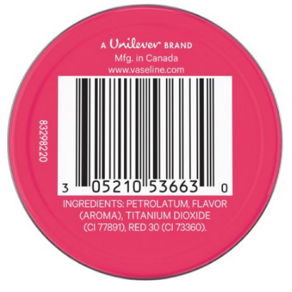 Vaseline Lip Therapy Lip Balm, Rosy Lips 0.6 oz (Pack of 3)