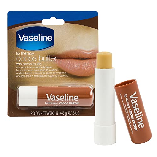 2 Pack Vaseline Cocoa Butter Lip Therapy Repair Balm Moisture Soft Glowing Lips