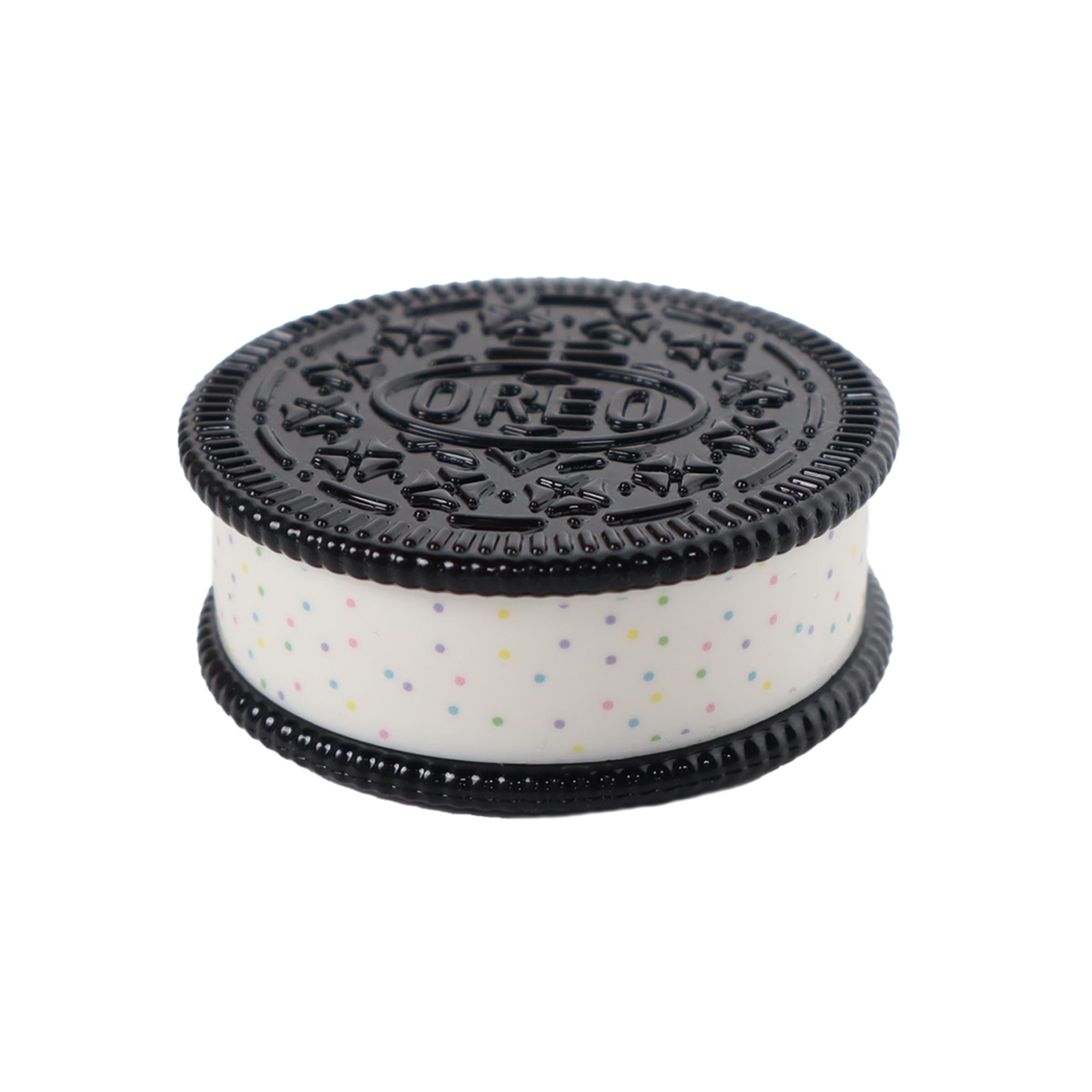 Taste Beauty Oreo Molded Lip Balm, Oreo Cookie Flavored Moisturizing Lip Balm in Cute Oreo Shaped Balm Container